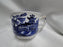 Burleigh / Burgess & Leigh Willow Blue Gold Trim: Cup & Saucer Set, Crazing