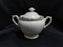 Syracuse Brantley, Wide Gold Trim: Sugar Bowl & Lid, 4 1/2" Tall, As Is