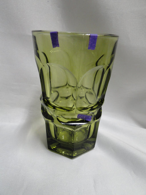 Fostoria Argus Green: Flat Tumbler, 5 1/4" Tall, As Is