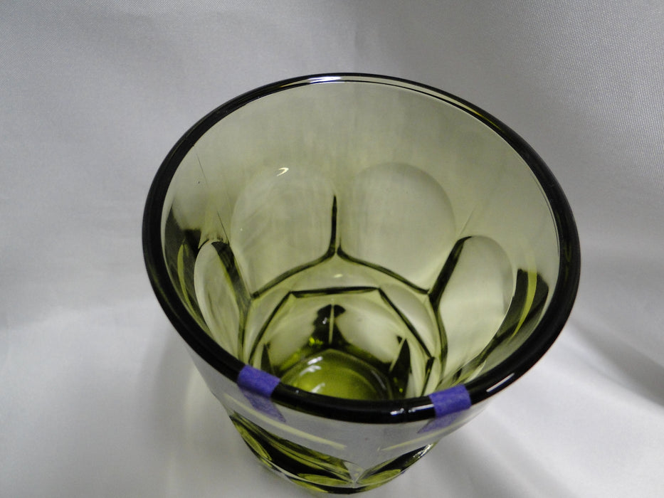 Fostoria Argus Green: Flat Tumbler, 5 1/4" Tall, As Is