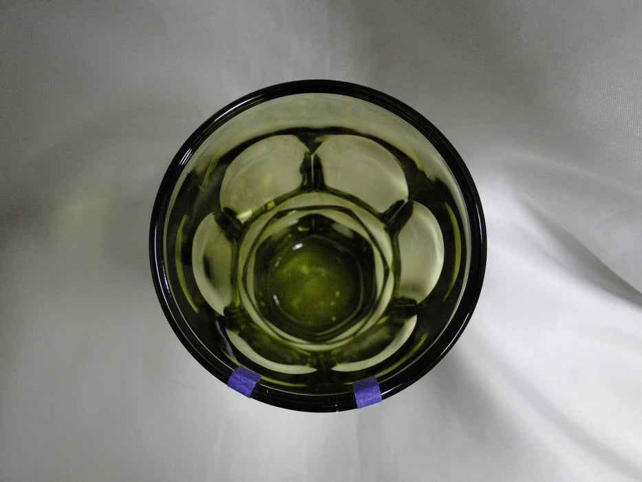 Fostoria Argus Green: Flat Tumbler, 5 1/4" Tall, As Is
