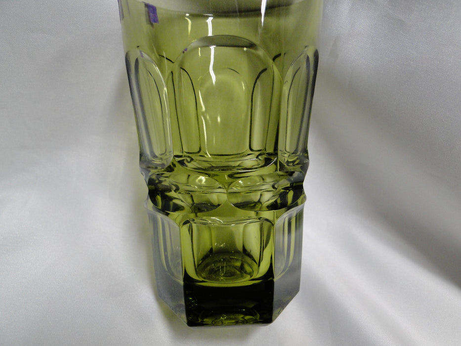 Fostoria Argus Green: Flat Tumbler, 5 1/4" Tall, As Is