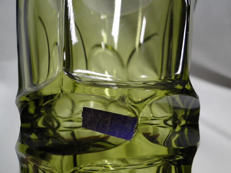 Fostoria Argus Green: Flat Tumbler, 5 1/4" Tall, As Is