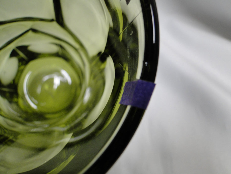 Fostoria Argus Green: Flat Tumbler, 5 1/4" Tall, As Is