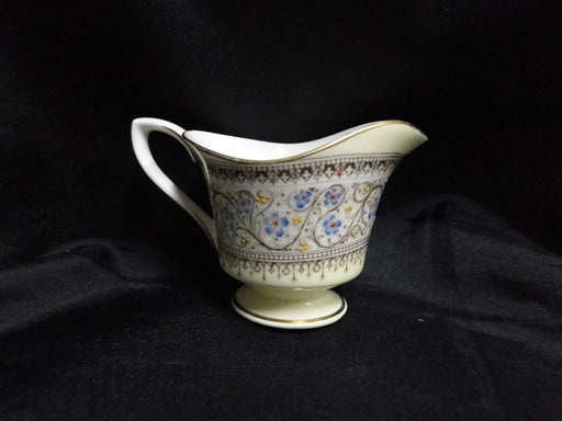 Royal Worcester Lady Evelyn, Scrolls, Florals: Small Creamer, 2 1/4" Tall