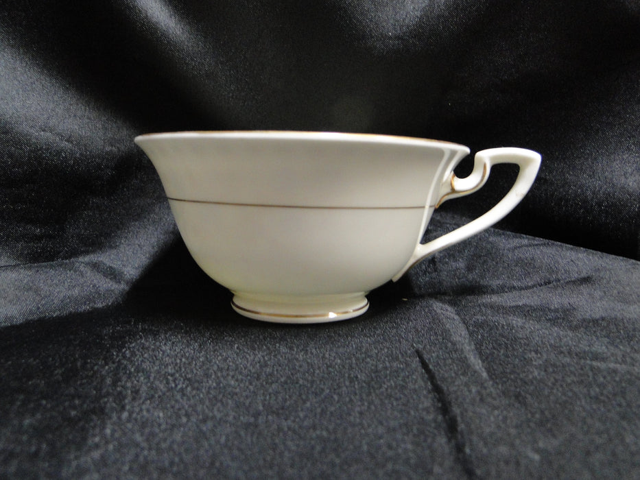 Royal Worcester Lady Evelyn, Scrolls, Florals: Cup & Saucer Set, 2 1/8"