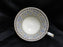 Royal Worcester Lady Evelyn, Scrolls, Florals: Cup & Saucer Set, 2 1/8"
