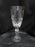 Rogaska Gallia, Gray & Polished Florals: Iced Tea, 9 5/8", Star Base, As Is