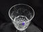 Rogaska Gallia, Gray & Polished Florals: Iced Tea, 9 5/8", Star Base, As Is