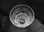 Rogaska Gallia, Gray & Polished Florals: Iced Tea, 9 5/8", Star Base, As Is