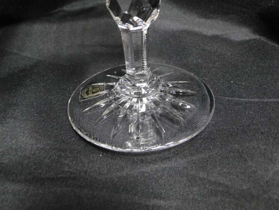 Rogaska Gallia, Gray & Polished Florals: Iced Tea, 9 5/8", Star Base, As Is