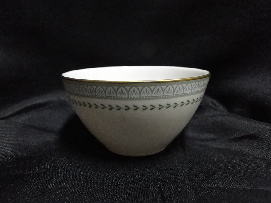 Royal Doulton Berkshire: Green Border & Laurel: Open Sugar Bowl, 3 1/2" Diam