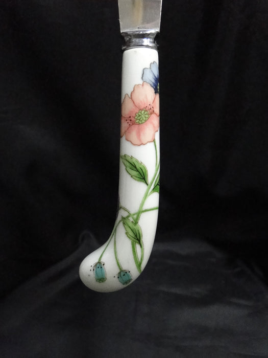 Villeroy & Boch Amapola, Blue & Orange Flowers, Prill: 5 Steak Knives 8 3/4" Box