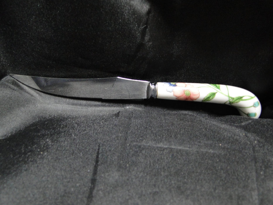 Villeroy & Boch Amapola, Blue & Orange Flowers, Prill: 5 Steak Knives 8 3/4" Box