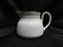 Royal Doulton Berkshire: Green Border & Laurel: Creamer / Cream Pitcher, 2 1/2"