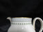 Royal Doulton Berkshire: Green Border & Laurel: Creamer / Cream Pitcher, 2 1/2"