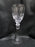 Rogaska Gallia, Gray & Polished Florals: Water or Wine Goblet (s), 9 1/4" X Base