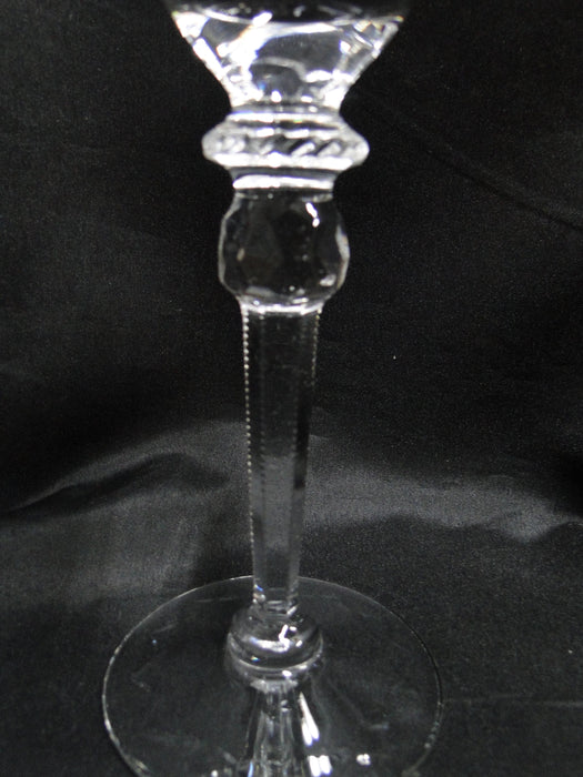 Rogaska Gallia, Gray & Polished Florals: Water or Wine Goblet (s), 9 1/4" X Base