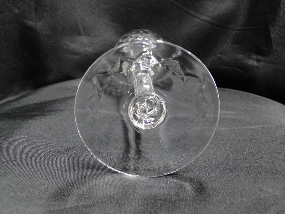 Rogaska Gallia, Gray & Polished Florals: Water or Wine Goblet (s), 9 1/4" X Base