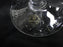 Rogaska Gallia, Gray & Polished Florals: Water or Wine Goblet (s), 9 1/4" X Base