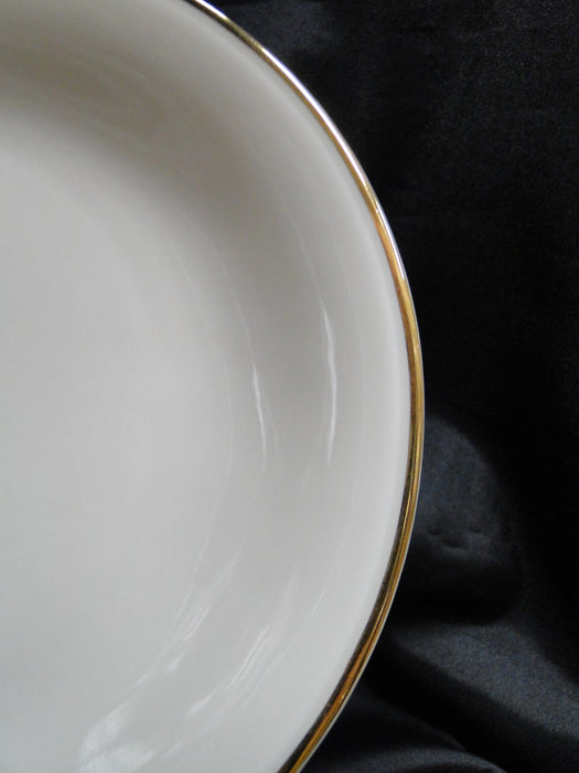 Elfenbein (Bavaria) Ivory w/ Gold Trim: Oval Serving Platter, 14 1/4" x 9"
