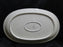Elfenbein (Bavaria) Ivory w/ Gold Trim: Oval Serving Platter, 14 1/4" x 9"