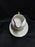 Elfenbein (Bavaria) Ivory w/ Gold Trim: Gravy Boat w/ Attached Underplate