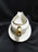 Elfenbein (Bavaria) Ivory w/ Gold Trim: Gravy Boat w/ Attached Underplate