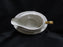 Elfenbein (Bavaria) Ivory w/ Gold Trim: Gravy Boat w/ Attached Underplate