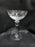 Rogaska Gallia, Gray & Polished Florals: Champagne / Sherbet (s), 7 1/8", X Base