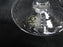 Rogaska Gallia, Gray & Polished Florals: Champagne / Sherbet (s), 7 1/8", X Base