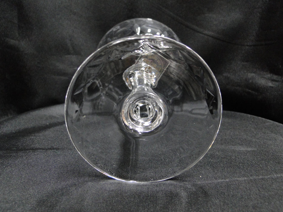 Rogaska Gallia, Gray & Polished Florals: Champagne / Sherbet (s), 7 1/8", X Base