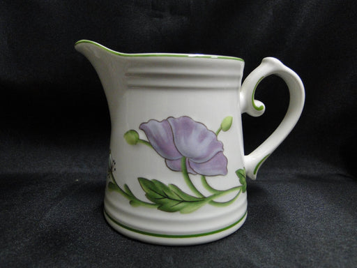 Villeroy & Boch Amapola, Purple Flowers: Creamer / Cream Pitcher, 3 1/2" Tall