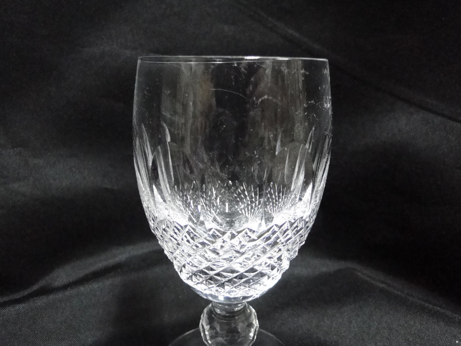 Waterford Crystal Colleen, Short Stem, Thumbprints: White Wine (s), 4 1/2" Tall