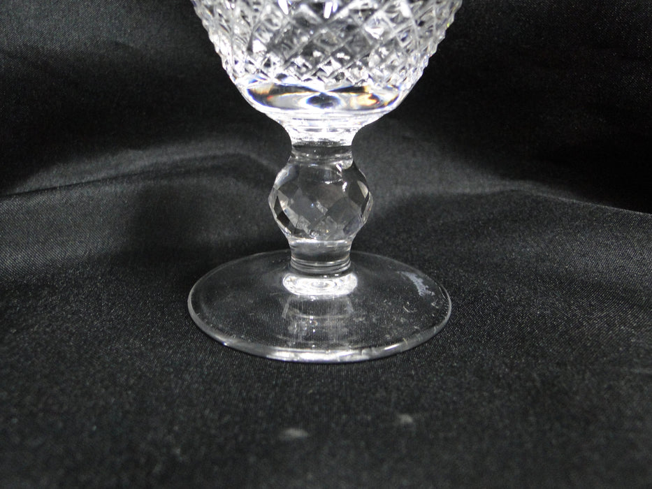 Waterford Crystal Colleen, Short Stem, Thumbprints: White Wine (s), 4 1/2" Tall
