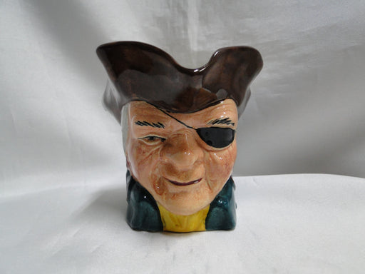 Cooper Clayton Toby Jug: "Cap'n Patch", Pirate, 3 1/2" Tall