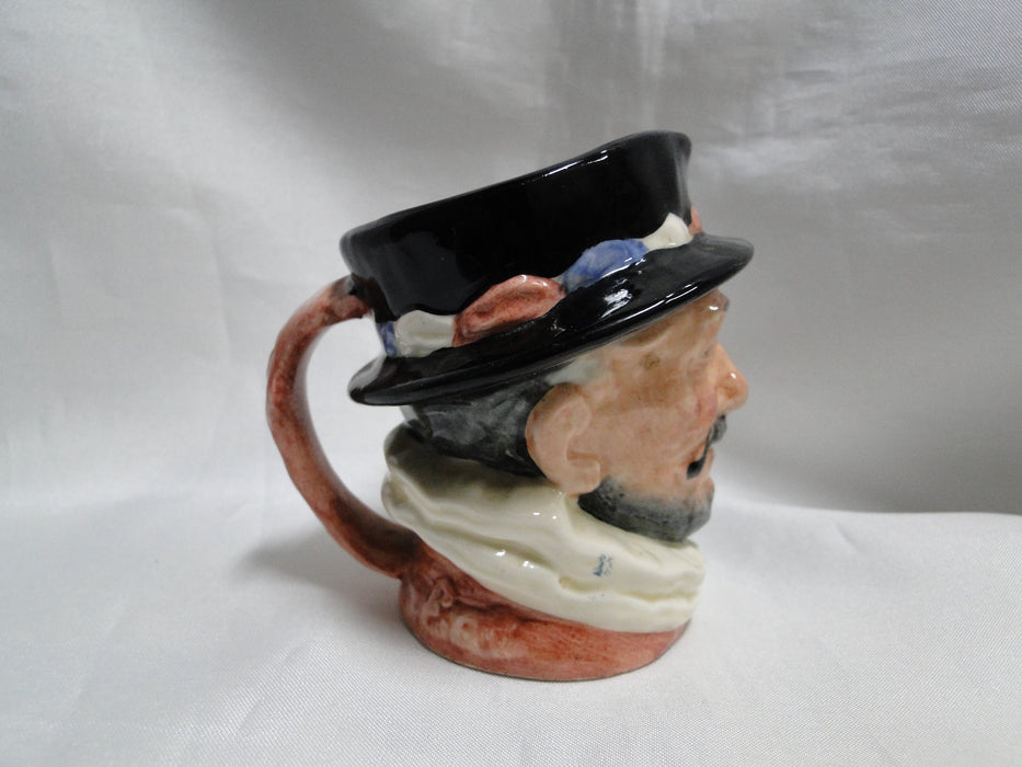 Royal Doulton Toby Jug: "Beefeater", D6233, 3 3/8" Tall