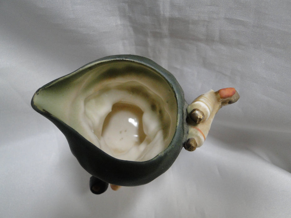 Toby Jug: Artist Smoking a Pipe, 4" Tall, Crazing