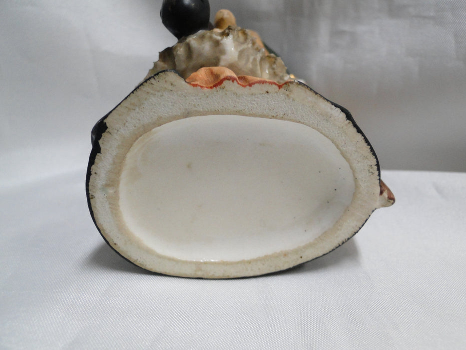 Toby Jug: Artist Smoking a Pipe, 4" Tall, Crazing