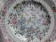 Adams Singapore Bird, Celadon w/ Florals: Dinner Plate (s), 10 1/8"