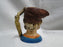 Toby Jug: Sailor Smoking a Pipe, 4" Tall, Crazing
