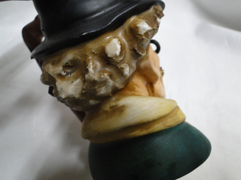 Toby Jug: Man w/ Eyeglasses, 4" Tall, As Is
