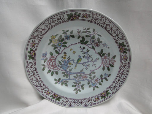Adams Singapore Bird, Celadon w/ Florals: Salad Plate (s), 8 1/8"
