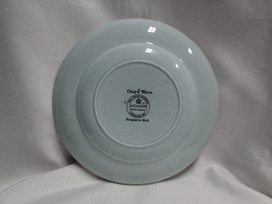Adams Singapore Bird, Celadon w/ Florals: Salad Plate (s), 8 1/8"