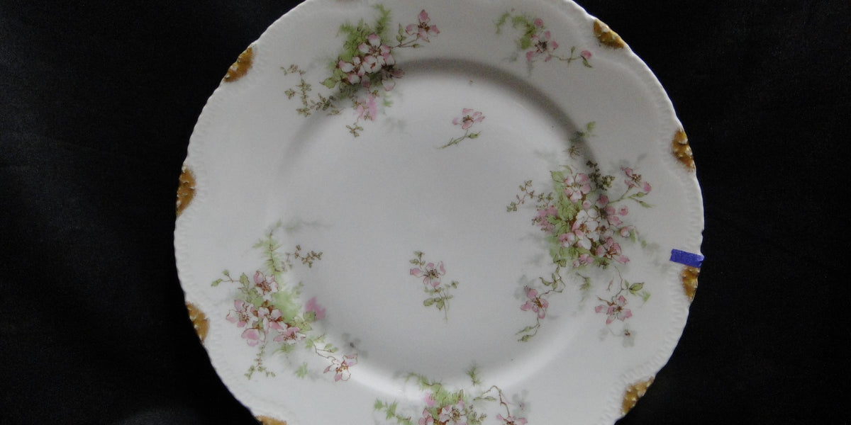★新品未使用　超美品★ フランス製HAVILAND デザートプレート　４枚 Haviland (Limoges) Schleiger 146, Gold Daubs: Dinner Plate (s), 9