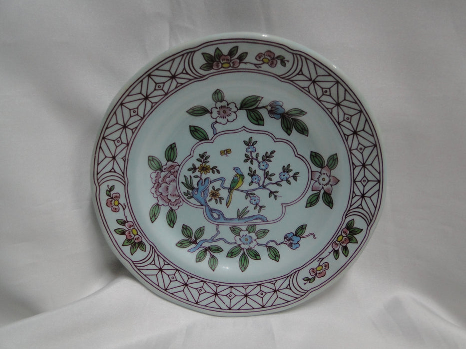 Adams Singapore Bird, Celadon w/ Florals: Bread Plate (s), 6"