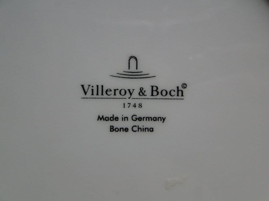 Villeroy & Boch Vivian Bourbon, Yellow Floral Rim: Square Salad Plate (s) 8 1/4"