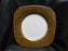 Villeroy & Boch Vivian Tobacco, Brown Floral Rim: Square Charger Plate, 12 3/4"