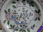 Adams Singapore Bird, Celadon w/ Florals: Bread Plate, 6", Wear