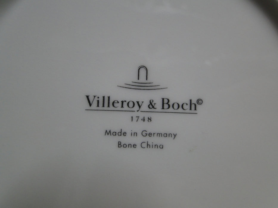 Villeroy & Boch Vivian, Ivory Rim, Gold Bands: Bread Plate (s), 6 1/2"